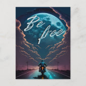 Vrij | Motorrijwielen met motorrijwielen Briefkaart (Voorkant)