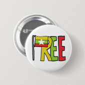 Vrij Myanmar Ronde Button 5,7 Cm (Voorkant /achterkant)
