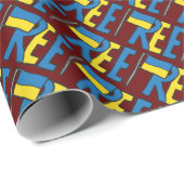 Vrij Oekraïne Cadeaupapier (Rol Hoek)