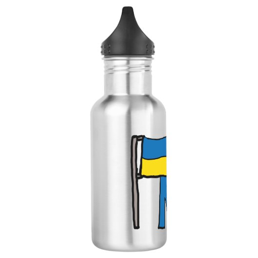Vrij Oekraïne Waterfles (Links)