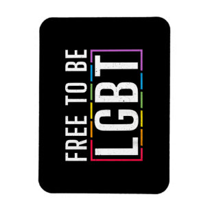 Vrij om LGBT biseksuele Gay Pride te zijn Magneet