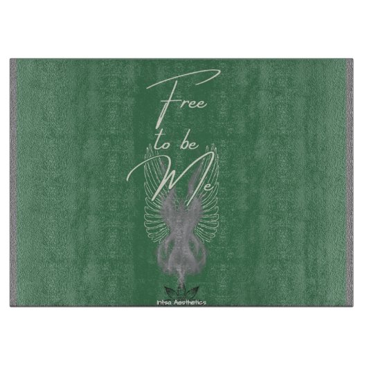 Vrij om Me Cutting Board te zijn Snijplank (Voorkant)