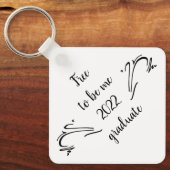 Vrij om mij te zijn 2022 afstuderen sleutelhanger (Voorkant)