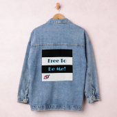 "Vrij om mij te zijn" Denim Jacket (Hangar)