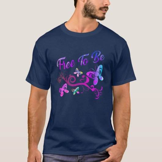 Vrij om t-shirt (Voorkant)