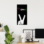 Vrij Palestijns Poster (Thuiskantoor)