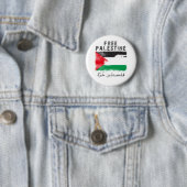 Vrij Palestijns shirt Ronde Button 5,7 Cm (In situ)