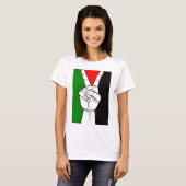 Vrij Palestijns shirt (voor vrouwen) (Voorkant volledig)