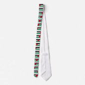 Vrij Palestina - ط ي ن - Palestijnse vlag - س Pale Stropdas (Achterkant)