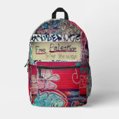 Vrij Palestina Bedrukte Rugzak (Voorkant)