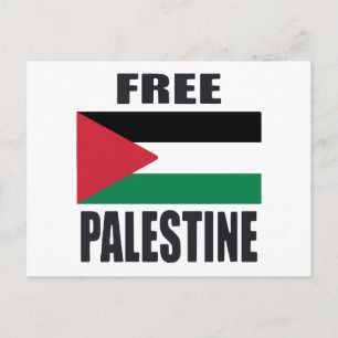 Vrij Palestina Briefkaart
