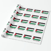 Vrij Palestina Cadeaupapier (Uitgerold)