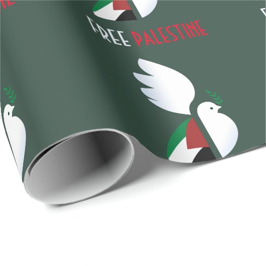 Vrij Palestina Cadeaupapier (Rol Hoek)