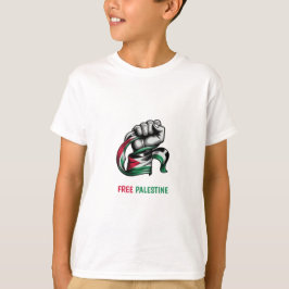 Vrij Palestina einde apartheid Gaza T-shirt