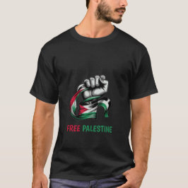 Vrij Palestina einde apartheid Gaza T-shirt