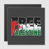Vrij Palestina Einde Apartheid Stop Oorlog (Voorkant / Achterkant)