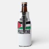 Vrij Palestina Flesjeskoeler (Fles Achterkant)