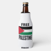 Vrij Palestina Flesjeskoeler (Fles Voorkant)