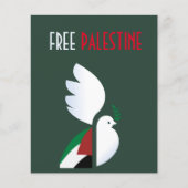 Vrij Palestina Flyer (Voorkant)
