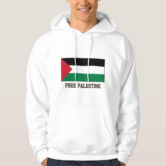 Vrij Palestina Hoodie (Voorkant)