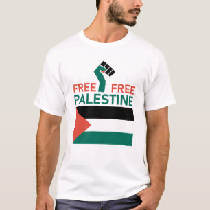 Vrij Palestina, ik sta achter Palestina T-shirt