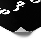 Vrij Palestina in het Arabisch - فلسينح ر ةط Poster (Hoek)