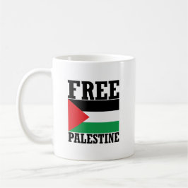 Vrij Palestina Koffiemok