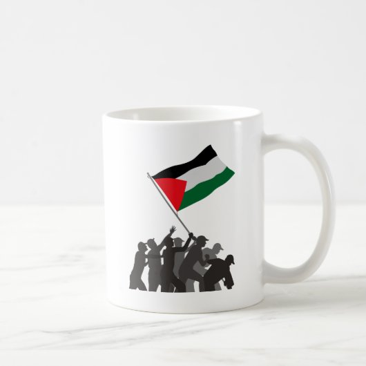 Vrij Palestina Koffiemok (Rechts)