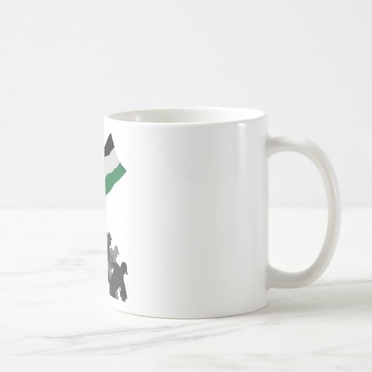 Vrij Palestina Koffiemok (Rechts)