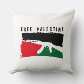 Vrij Palestina Kussen (Voorkant)