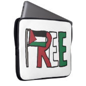 Vrij Palestina Laptop Sleeve (Voorkant Rechts)