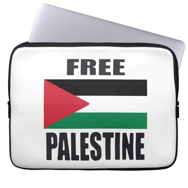 Vrij Palestina Laptop Sleeve (Voorkant)