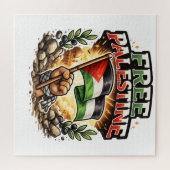 Vrij Palestina Legpuzzel (Horizontaal)
