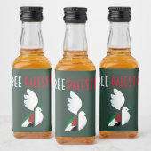 Vrij Palestina Likeurfles Etiket (Flessen)