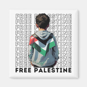 Vrij Palestina Magneet