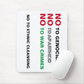 VRIJ PALESTINA NIET TEGEN GENOCIDE APARTHEID OORLO MUISMAT (Met muis)