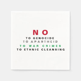 VRIJ PALESTINA NIET TEGEN GENOCIDE APARTHEID OORLO SERVET