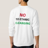 VRIJ PALESTINA NIET TEGEN GENOCIDE APARTHEID OORLO TRUI (Achterkant)