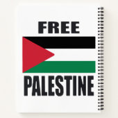 Vrij Palestina Notitieboek (Achterkant)
