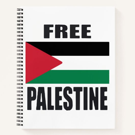 Vrij Palestina Notitieboek (Voorkant)