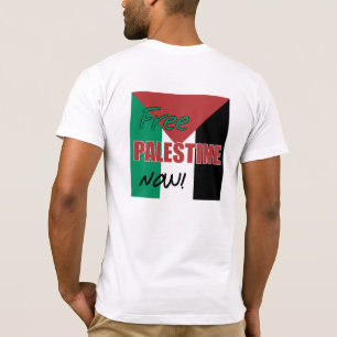 Vrij Palestina nu Palestijnse vlag T-shirt