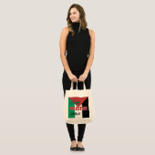 Vrij Palestina nu Palestijnse vlag Tote Bag (Voorkant (model))
