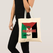 Vrij Palestina nu Palestijnse vlag Tote Bag (Voorkant (product))