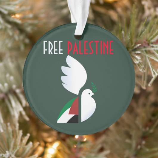 Vrij Palestina Ornament (Boom)