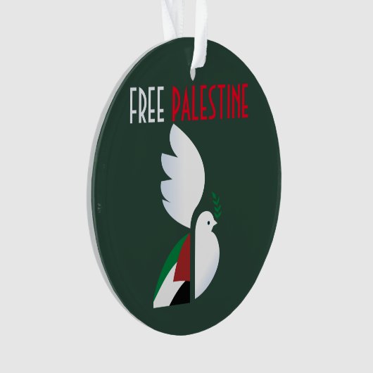 Vrij Palestina Ornament (voorkant)