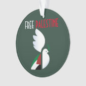Vrij Palestina Ornament (voorkant)