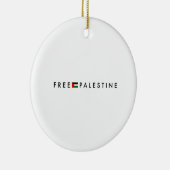 Vrij Palestina Ornament (Rechts)