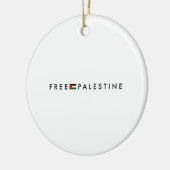 Vrij Palestina Ornament (Links)