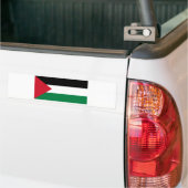 Vrij Palestina - Palestijnse vlag (ع ط - ل - م - ف Bumpersticker (Op Truck)