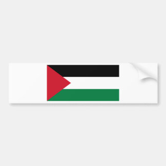 Vrij Palestina - Palestijnse vlag (ع ط - ل - م - ف Bumpersticker